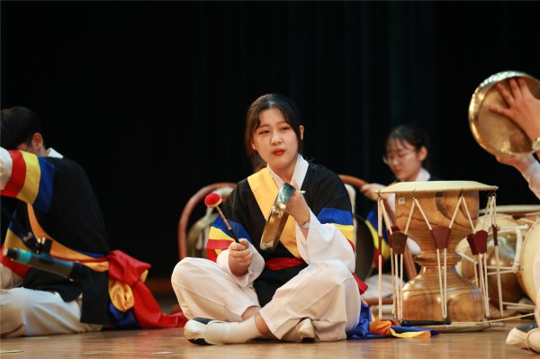 한-중 예술교류(한국의 사물놀이)